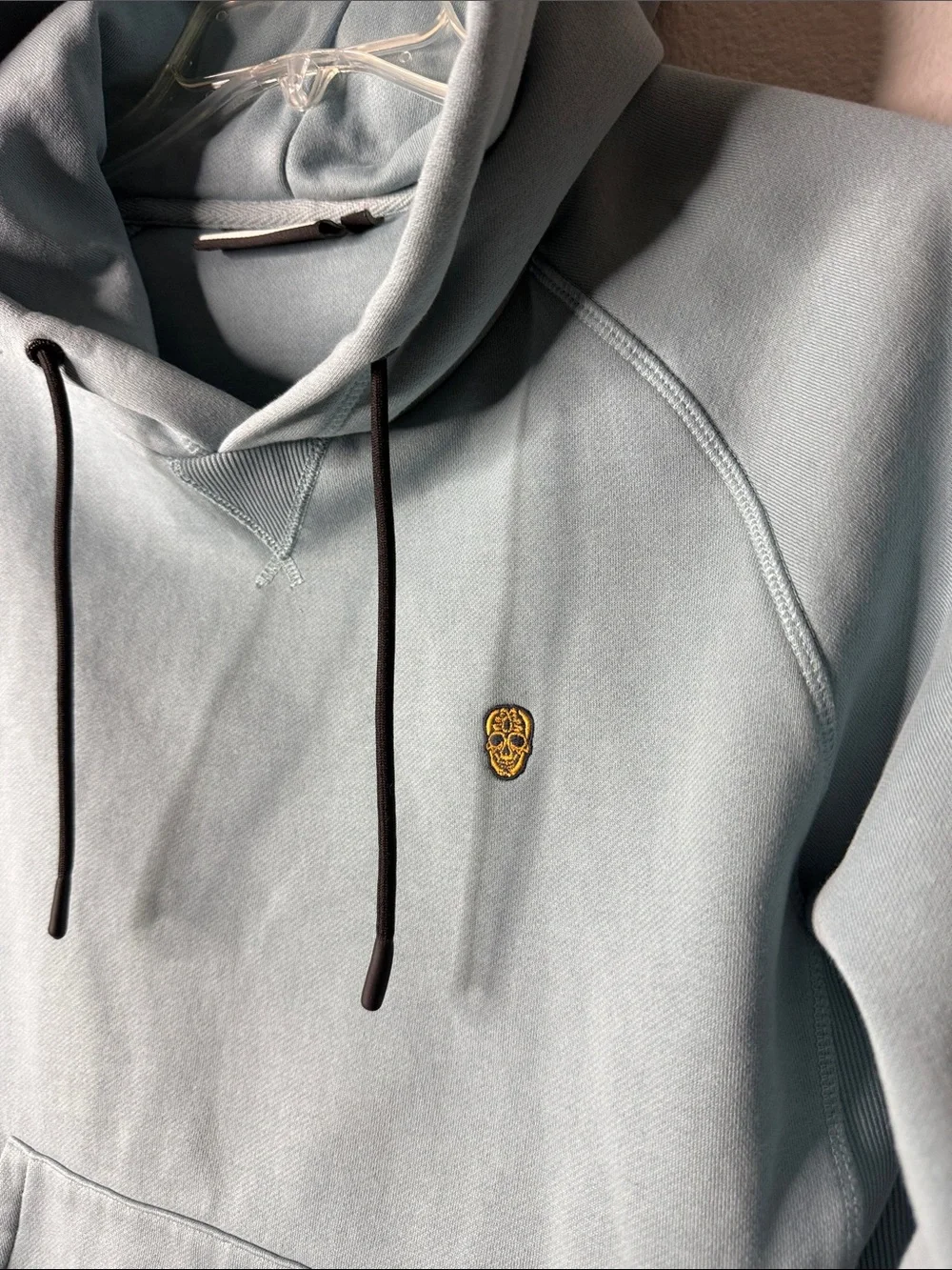 BLACK AND GOLD ANTWERP Sage Green Hoodie Sweatshirt M   (NWOT)